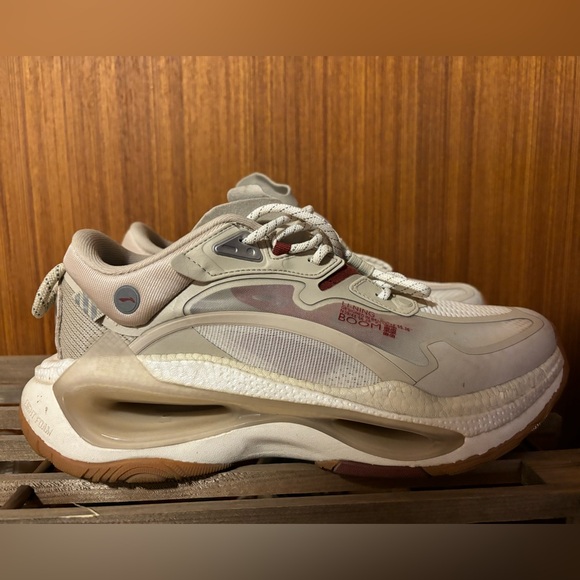 LI-NING Beige Exceed Infinity Sneakers - Picture 6 of 7